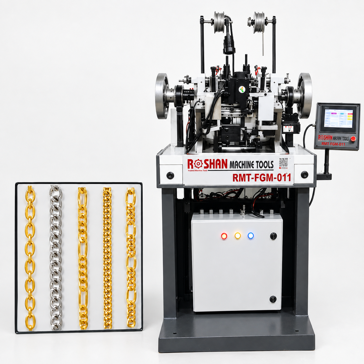 Automatic Figaro L/S, Cable, Curb, Left-Right Curb Chain Machine